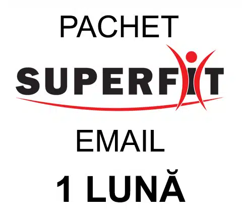 pachet superfit email 1 luna