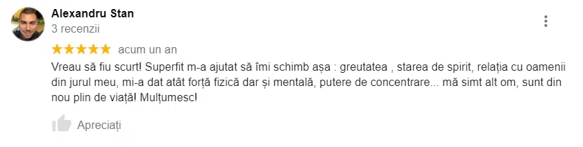 recenzie centrul superfit 5