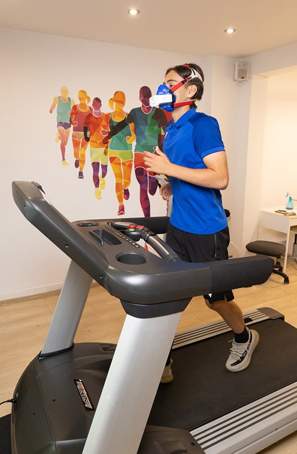 test de efort vo2max jucator de fotbal